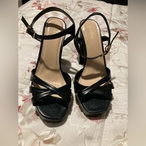 5” Faux Leather Bebe Inessa Heels